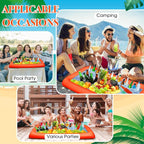 Leitee 3 Pcs Inflatable Serving Bar Kit Includes Salad Buffet Tray - Image 6