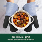 Cuisinart Kitchen Oven Mitts – Heat-Resistant Kitchen Mitts - Image 3
