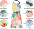2 Pack Floral Apron for Women - Image 3