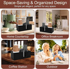 Acrylic Coffee Cup Holder for Countertop, 3 Slots Acrylic Coffee Bar - Image 7