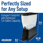 Carlisle FoodService Products Trimline Rectangular Beverage Dispenser - Image 4