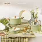 CAROTE 25-Piece Ceramic Cookware Set, Nonstick Pots and Pans Set - Image 9