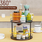 Lazy Susan Organizer 2 Tier - Image 5