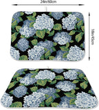 Spring Floral Dish Drying Mat 18x24 Inches - Image 2