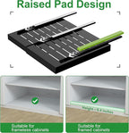 PAKETA 4 Pack Expandable Pull Out Cabinet Organizer, Upgrade 3 Slide Rails - Image 5