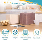 Vtopmart 8.5L 2 Pack Extra Large Flour Sugar Storage Containers - Image 3