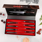 Seido Knives Master Chef Knife Set, 8-Piece Kitchen Knife Set, High-Carbon - Image 7
