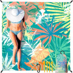 HIHOHO Beach Blanket Waterproof Sandproof Extra Large Beach Mat 79" X by HIHOHO
