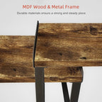 Goozii Kitchen Cabinet Organizers and Storage Shelves, Rustic Farmhouse Desk - Image 7