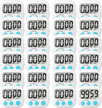 24 Pack Digital Kitchen Timer Small Classroom Timers by VOULOIR