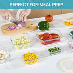 Vtopmart 8 Pack Glass Food Storage Containers - Image 5