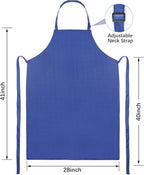 Gotega Waterproof Rubber Vinyl Apron Adjustable Dishwasher Apron - Image 2