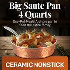 GOTHAM STEEL 4 Qt Saute Pan - Image 2