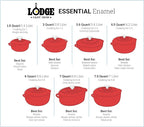 Lodge Essential Enamel Cast Iron Dutch Oven - Image 5
