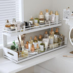 Under Sink Organizer Upgrade To Professional Rails, 2-Tier Dual Pull Out - Image 9