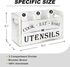 Wooden Kitchen Utensil Holder - Image 2