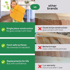 Greener Chef 20 Inch Bamboo Cutting Board Featuring Super-Sized Glue-Free - Image 3