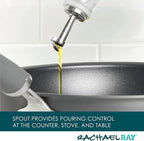Rachael Ray Ceramic EVOO Oil and Vinegar Dispensing Bottle - Image 3