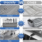 Urackify Stainless Steel Dish Drying Rack - Image 6