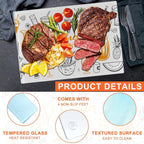 10 Pcs Sublimation Cutting Board Blanks, 11x8 Inch Tempered Glass Sublimation - Image 3