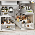 2 Pack 21IN-Depth Under Sink Organizer by Corbyles