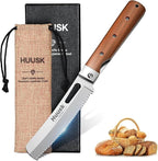 HUUSK Folding Bread Knife for Homemade Bread, Portable Bread Knives by HuuskKnife
