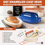 Enameled Cast Iron Dutch Oven for Bread Baking - Image 3