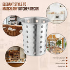 OCS Parts Stainless Steel Utensil Drying Cups | Stainless Steel | Perforated - Image 6