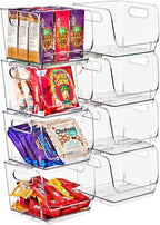 Sorbus Stackable Storage Bins Open Front, Pantry Bins - Image 8