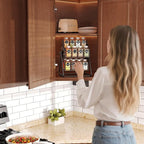 Rotating Spice Rack Organizer for Large Cabinets Kitchen Countertop - Image 8