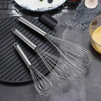 Berglander Whisk Set Pack of 3, Stainless Steel Whisks - Image 9