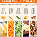 Rotary Cheese Grater Hand Crank - Image 2