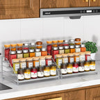 RCHYFEED 4 Tier Spice Rack Organizer, Spice Organization - Image 7
