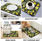 Dish Drying Mat for Kitchen Counter 2 Pack - Image 6