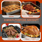 Roasting Rack for 9x13 Inch Pan, Stainless Steel Roasting Rack Insert, - Image 7