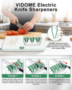 Electric Knife Sharpener with Replaceable Sharpening Head Easy to Change - Image 5