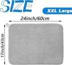 2 Pack Large Dish Drying Mat, 24x17 Inch Absorbent Microfiber Dishes Drainer - Image 2