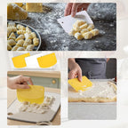 5 Pcs Bench Scraper, Bench Scraper Kitchen 2 Pcs Stainless Steel Dough Scraper - Image 6