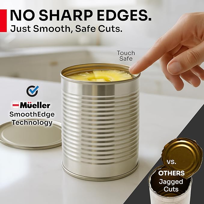 MUELLER HOME SmoothEdge Auto Can Opener Electric – Battery‑Operated - Image 3