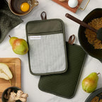KITCHENAID® Evergreen Design Series Herringbone Ribbed Soft Silicone Pot - Image 2