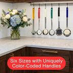 3 Ounce Solid Stainless Steel Portion Control Ladle Spoon - Image 5