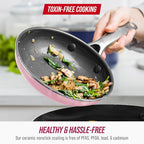 Blue Diamond 8" Nonstick Frying Pan Skillet, Ceramic Diamond Infused PFAS-Free - Image 5