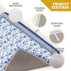 Blue Floral Branches Dish Drying Mat - Image 3
