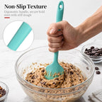 600ºF Heat Resistant Spatulas, High Heat Food Safe Semless Kitchen Silicone - Image 8
