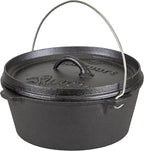 Stansport Pre-Seasoned Cast Iron Dutch Oven by Stansport