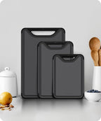 Cutting Boards for Kitchen, Plastic Cutting Board Set of 3, Dishwasher Safe - Image 9
