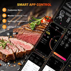 Meat Thermometer Wireless, 800FT Bluetooth Digital Thermometer - Image 2
