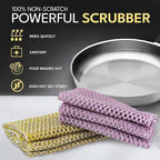 Heavy Duty Dish Scrubbers, Non-Scratch Scouring Pads - Image 3