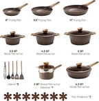 CAROTE 26PCS Pots and Pans Set Non Stick, Cookware Set Pots and Pans Induction - Image 2