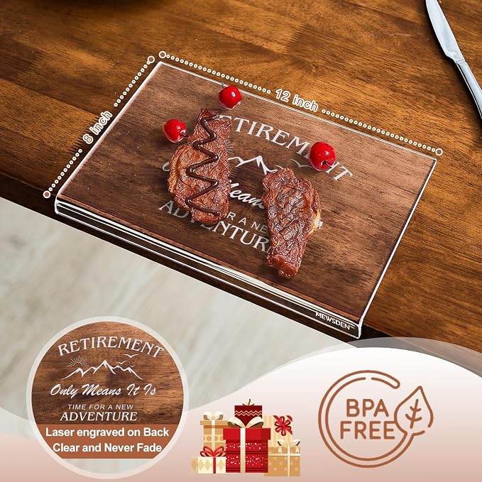 Engraved Acrylic Cutting Board - Image 3